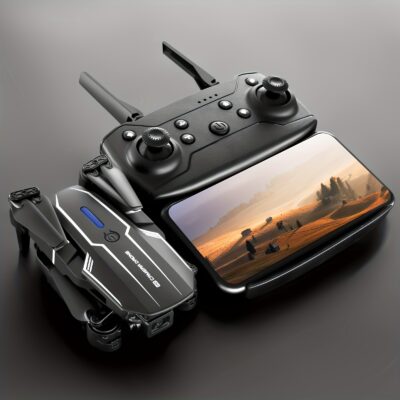 2025 Drone With Dual Camera, 2025 Newest Foldable Drone With App Control, FPV Live Video RC Quadcopter With HD Camera For Adults Beginners Kids +2 Battery Halloween Christmas Gift