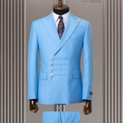 Honourable Fancy Double-breasted Tag Suit