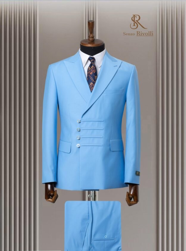 Honourable Fancy Double-breasted Tag Suit