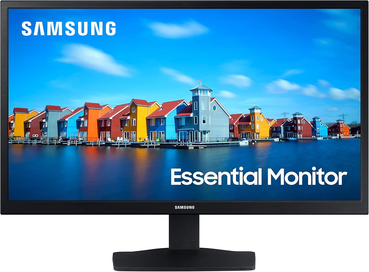 SAMSUNG S33A Series 22-Inch FHD 1080p Computer Monitor, HDMI, VA Panel, Wideview Screen, Eye Saver /Game Mode, Black