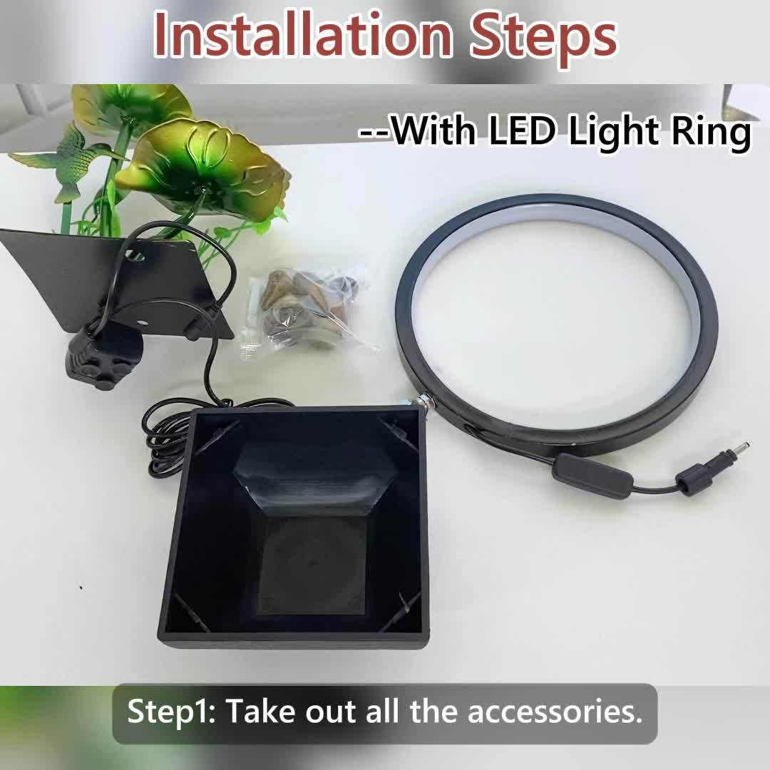 1pc USB Powered Home And Office Decorative Desktop Fountain, Portable Desktop Waterfall Kit for Soothing And Relaxing, Zen Meditation Indoor Fountain with Natural Rocks, Room Decoration, Christmas Decoration, Christmas Gift, Spring Summer Decorations - Image 5