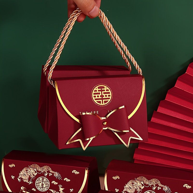 30pcs Festive Wedding Gift Packaging Paper Box with Magic Hand Carry Box Three Sizes Decorative Soap Jewelry Gifts Anniversary EngaSynthetic Gemstoneent General, Christmas, Halloween - Image 10