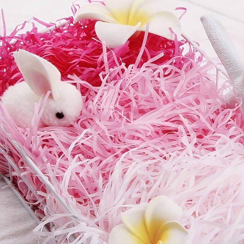 200g Pack Rainbow Paper Shredded Filler - Recycled Decorative Nylon Yarn for Gift Baskets, Box Stuffing, Crafts & Party Supplies, Mixed Colors, Durable & Versatile, Craft Supplies, Vibrant Colors, Craft Enthusiasts - Image 8