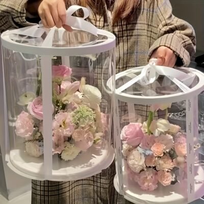 3pcs Transparent Spherical Gift Boxes with Lids – Perfect for Flowers, Crafts, and Rose Bears – Durable Plastic Surprise Cases Ideal for Christmas, Valentine’s Day & More, Birthday Box, Large Gift Boxes, Jewelry Gift Box, Gift Packaging, Box For Gift, Gift Boxes For Wedding, Wedding Favor Boxes, Candy Box, Christmas Boxes For Gifts, Christmas Cookie Boxes, Craft Storage, Elegant Presentation, Lightweight Packaging, Sturdy Construction, Storage Container, Craft Enthusiasts,