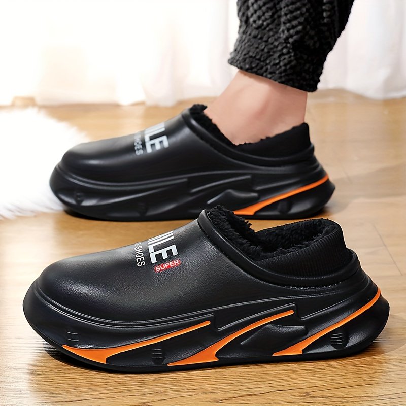 Winter EVA Slippers, Non-Slide High Quality House Shoes with Fleece Lining for Warmth and Comfort - Lightweight Soft Sole Indoor Casual Sports Thick Cushioned Unisex, Slippers for Women Winter, Fall Slippers, Womens Slippers for Winter, Slipper Boots, Funny Slippers for Men