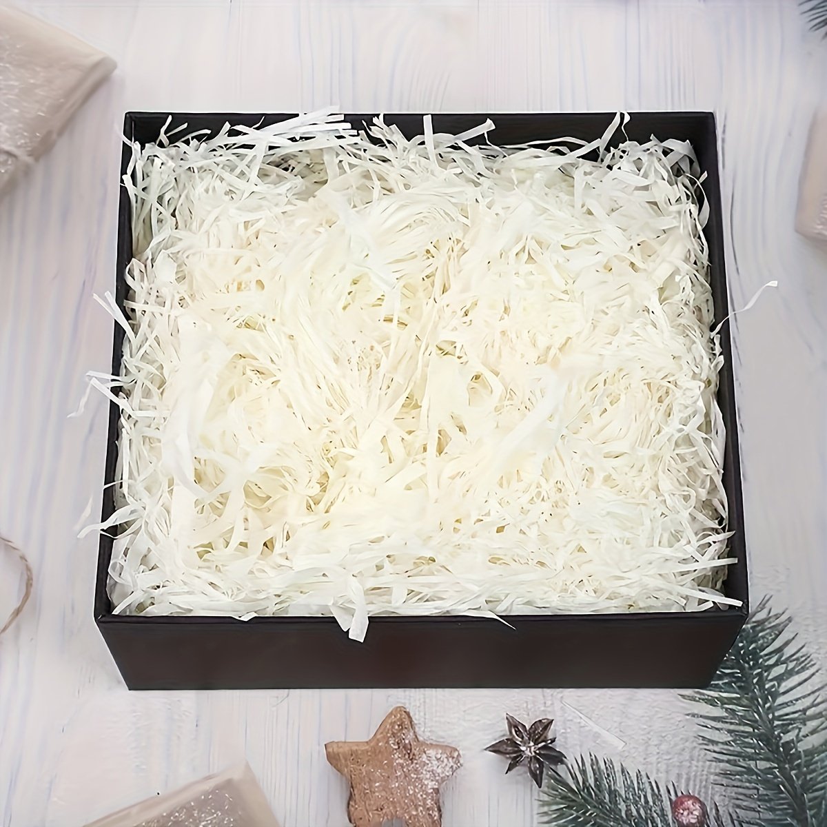 200g Pack Rainbow Paper Shredded Filler - Recycled Decorative Nylon Yarn for Gift Baskets, Box Stuffing, Crafts & Party Supplies, Mixed Colors, Durable & Versatile, Craft Supplies, Vibrant Colors, Craft Enthusiasts - Image 7