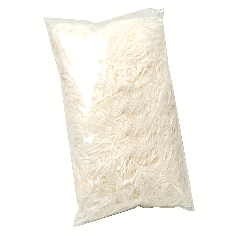 150g Multicolor Crumpled Raffia Paper Filler - Non-Toxic Shredded Craft Stuffing for DIY Wedding, Birthday, Party Decorations, Gift Box & Hamper Filling - Pastel & Bright Colors (Pink, Blue, Green, White, Golden, Turquoise) -, Shredded Paper, Tissue Paper Shredded, Packaging Supplies For Small Business, Shredded Paper For Packaging, Gift Wrapping Supplies, Christmas Eve Box Fillers, Christmas Decorations, Christmas Packaging, Small Business Supplies, Packing Supplies, - Image 3