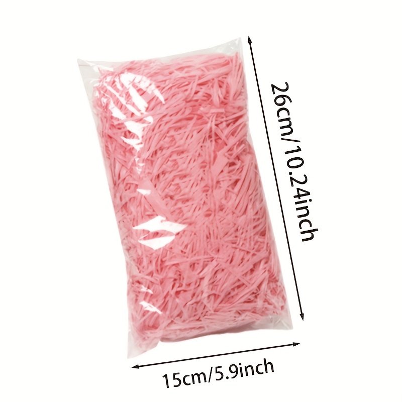 150g Multicolor Crumpled Raffia Paper Filler - Non-Toxic Shredded Craft Stuffing for DIY Wedding, Birthday, Party Decorations, Gift Box & Hamper Filling - Pastel & Bright Colors (Pink, Blue, Green, White, Golden, Turquoise) -, Shredded Paper, Tissue Paper Shredded, Packaging Supplies For Small Business, Shredded Paper For Packaging, Gift Wrapping Supplies, Christmas Eve Box Fillers, Christmas Decorations, Christmas Packaging, Small Business Supplies, Packing Supplies, - Image 5