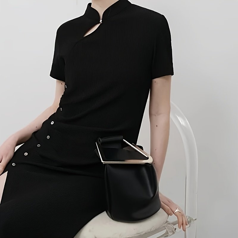 American Designer Irregular Women'S Handbag, New Summer Fashionable Bucket Bag, Women'S Fashionable And Unique Acrylic Tote Bag. - Image 8