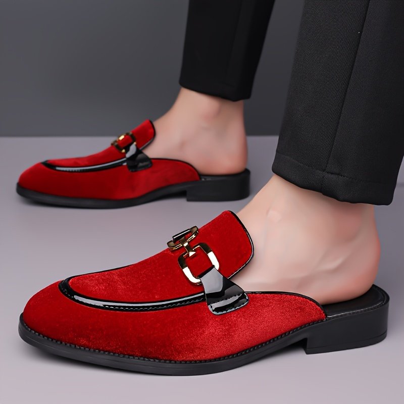 QRLQRL Men'S Slip-On Loafers - Casual & Comfortable Slip-On Shoes with Rubber Sole, Faux Upper, and Lining, Perfect for Casual Attire, Gifts, and Everyday Comfort, Casual Footwear | Stylish Loafers | Rubber Sole Shoes - Image 3