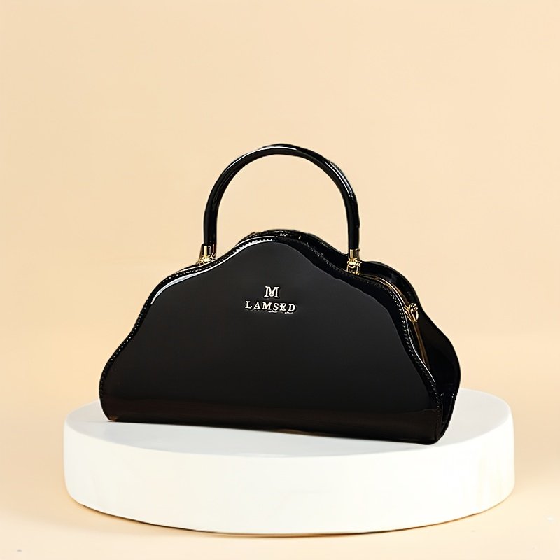 Fashionable Women's Shoulder Bag, Painted Cowhide Crossbody Bag with Adjustable Strap - Image 8