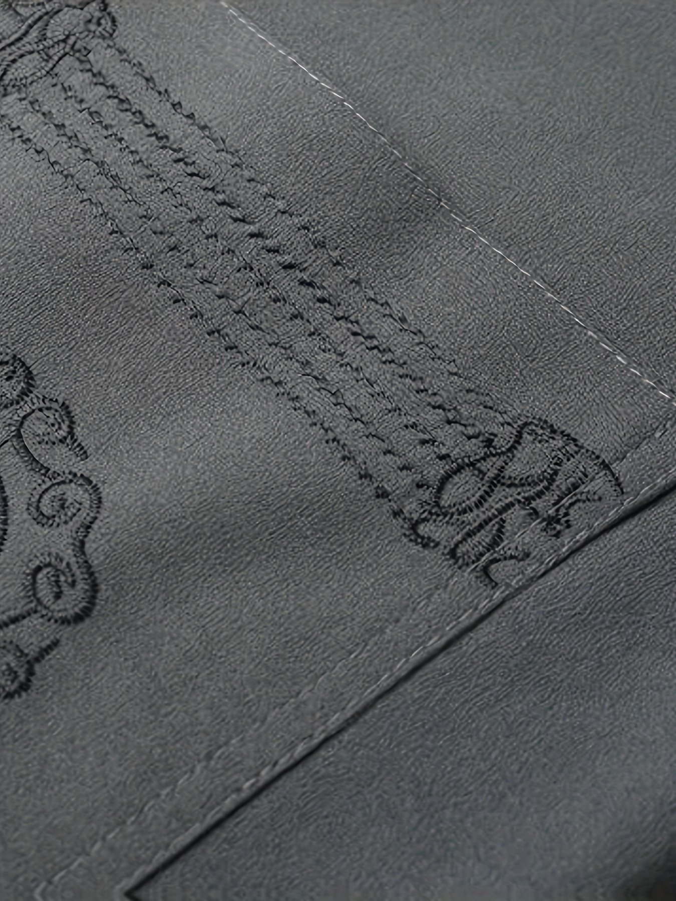 Men'S Elegant Summer Tang Jacket - Long Sleeve, Chinese Style, Stand Collar, Button-Up Shirt with Pockets, Non-Stretch Fabric, Regular Fit, Perfect for Casual Wear, Summer Jacket|Traditional Attire|Pocketed Shirt, Chinese Size, Please Check The Size Guide Carefully - Image 5