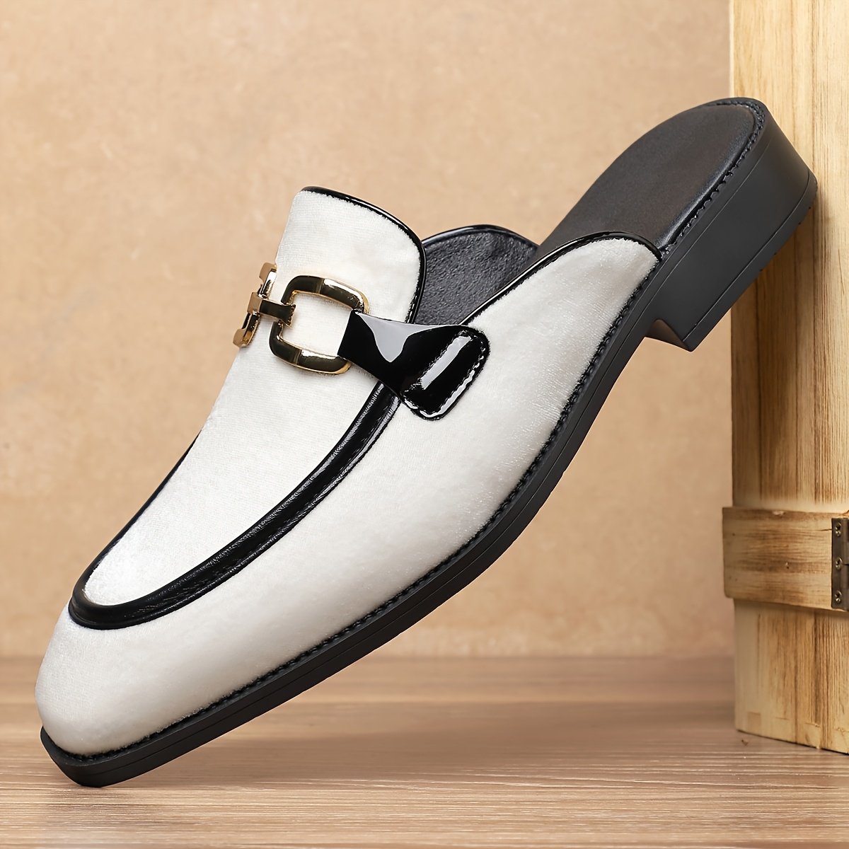 QRLQRL Men'S Slip-On Loafers - Casual & Comfortable Slip-On Shoes with Rubber Sole, Faux Upper, and Lining, Perfect for Casual Attire, Gifts, and Everyday Comfort, Casual Footwear | Stylish Loafers | Rubber Sole Shoes - Image 8