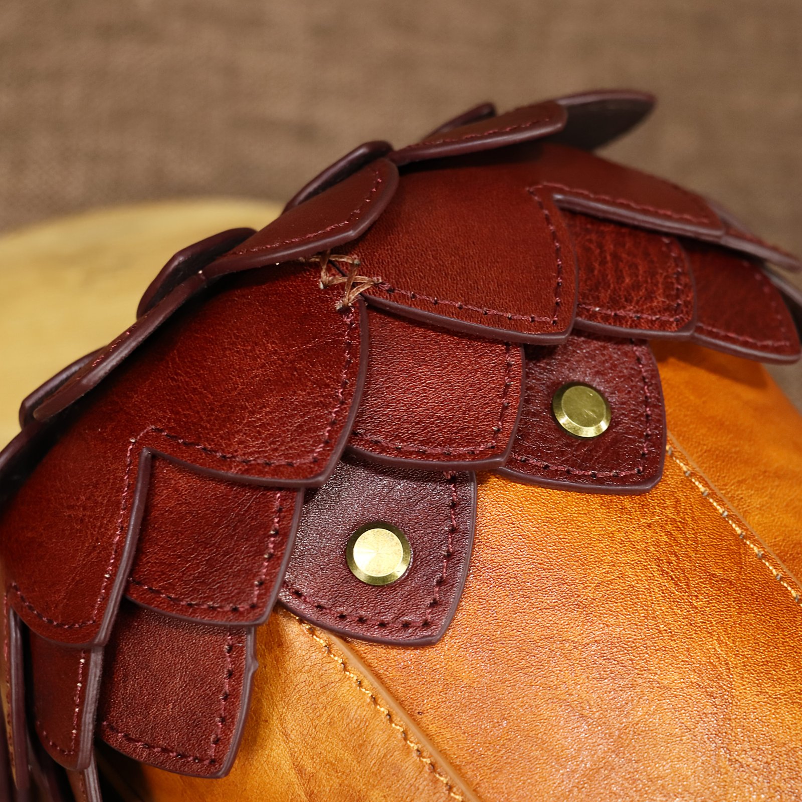 Women'S Genuine Leather Handbag - Vintage Purse with Adjustable Strap, Spacious Interior for iPhone, Makeup, Cards, Keys - Elegant Everyday & Formal Bag - Durable & Easy-Clean - Perfect Gift for Women, Ladies Handbags, Card Holder, Classic Design, Sturdy Construction, Compact Handbag, Professional Women, Stylish Accessory, Highquality Stitching, Shoulder Bag, Fashion Lovers - Image 8