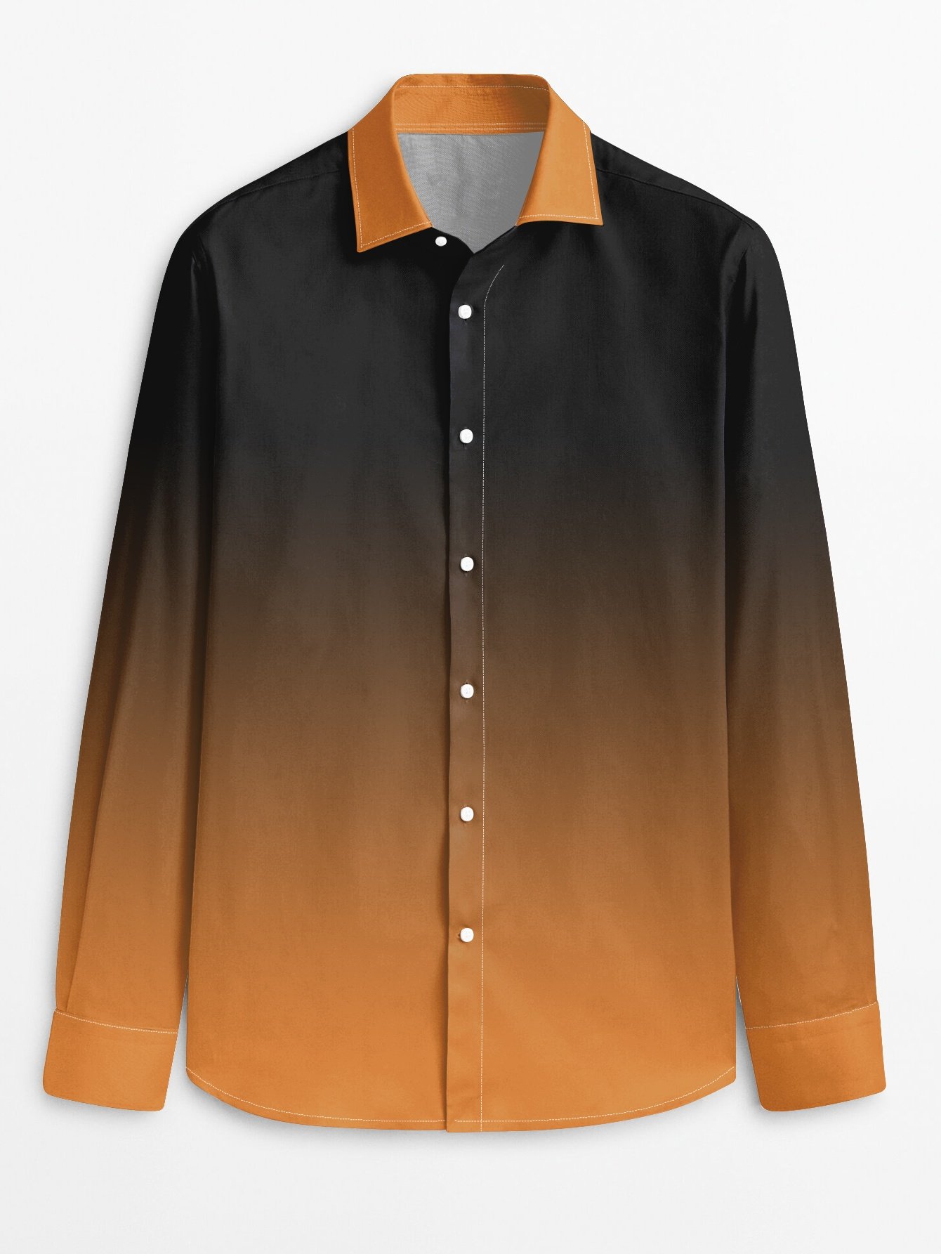 Men'S Stylish Print Shirt, Casual Breathable Long-Sleeve Button-Up with a Collar for Spring And Autumn. - Image 6