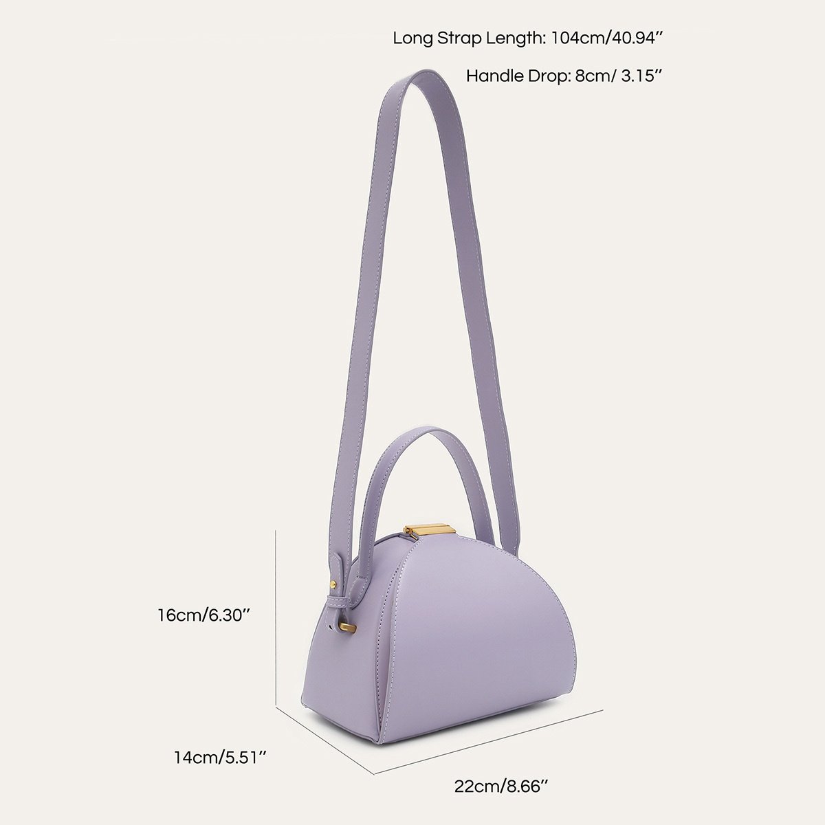 CEZIRA Women's Minimalist Elegant PU Vegan Crossbody Bag with Adjustable Long Strap & Top Handle, Squeeze Lock Closure, Box Shape Design - White & Pink, Versatile for Daily Commute, Work, Casual Outings, Crossbody Purse, Sleek Handbag, Travel Accessory, Modern Style, Highquality Finish, Compact Purse, Stylish Ladies - Image 2