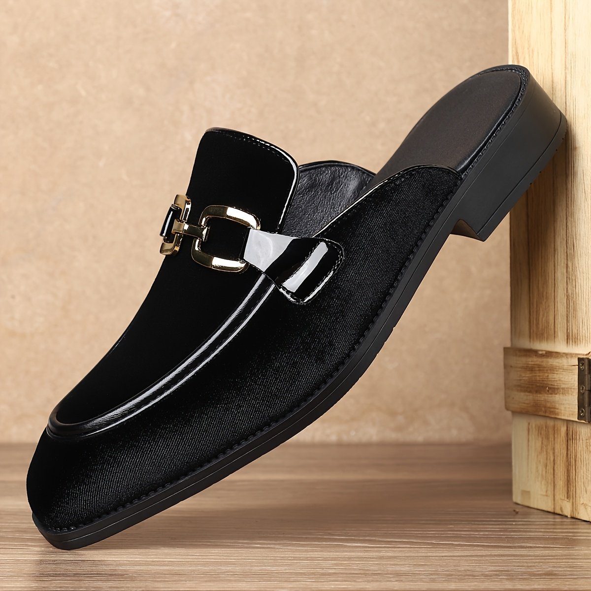 QRLQRL Men'S Slip-On Loafers - Casual & Comfortable Slip-On Shoes with Rubber Sole, Faux Upper, and Lining, Perfect for Casual Attire, Gifts, and Everyday Comfort, Casual Footwear | Stylish Loafers | Rubber Sole Shoes - Image 6