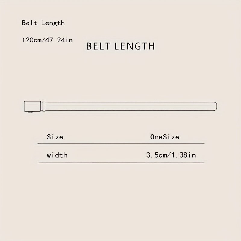 Men'S Casual Outdoor Belt with Watch Face Design - Golden Tone Alloy Buckle, Black Dial with Roman Numerals, Red Second Hand, and Date Display, Breathable Nylon Strap, Automatic Buckle, Casual Attire Accessory|Watch Face Design Belt|Durable Nylon Strap, Casual Belt - Image 2