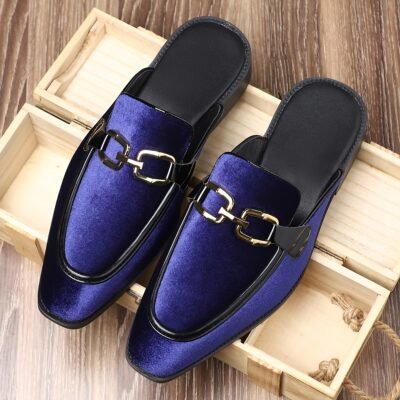 QRLQRL Men’S Slip-On Loafers – Casual & Comfortable Slip-On Shoes with Rubber Sole, Faux Upper, and Lining, Perfect for Casual Attire, Gifts, and Everyday Comfort, Casual Footwear | Stylish Loafers | Rubber Sole Shoes