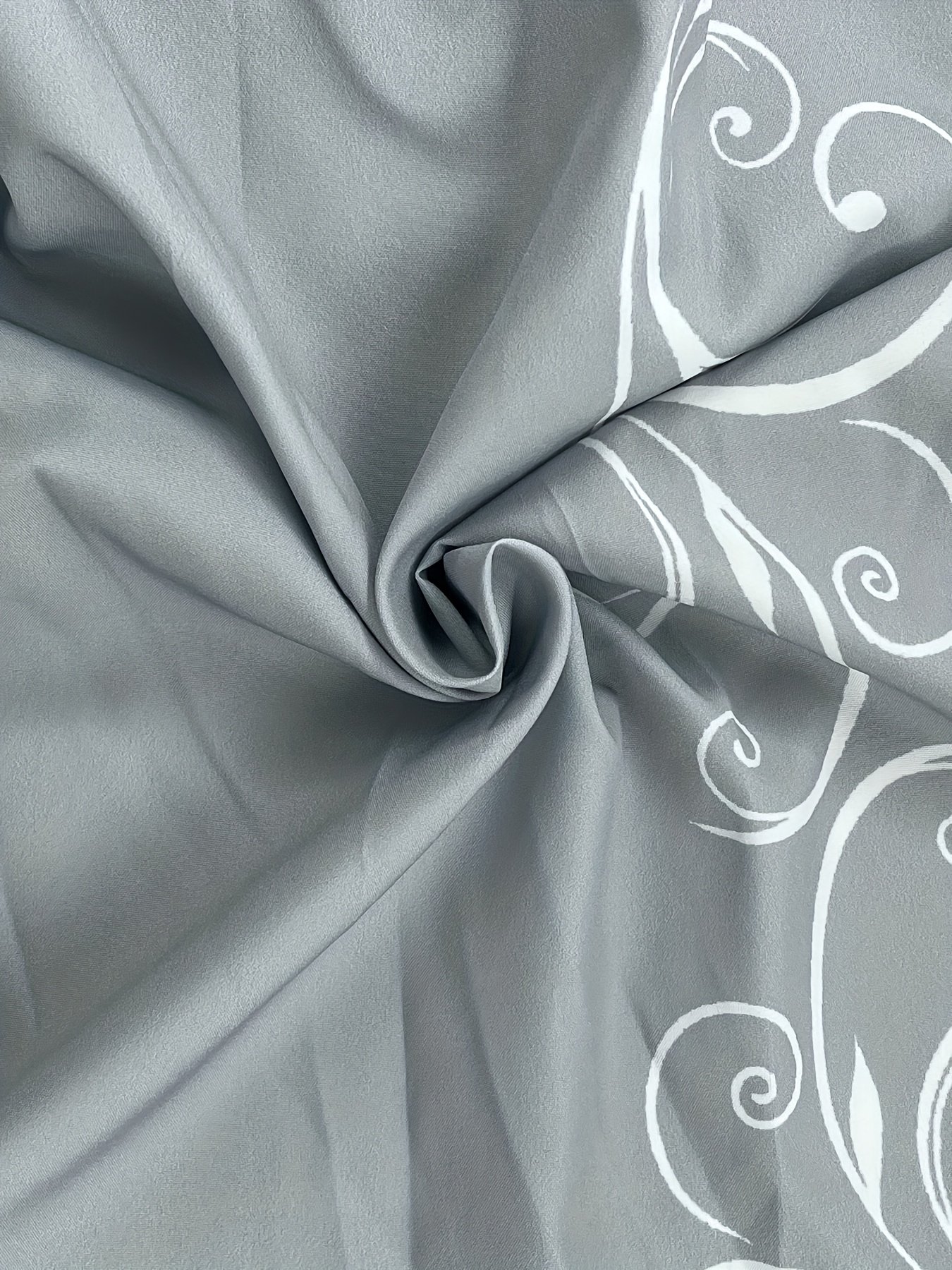 Men'S Casual Short Sleeve Shirt and Pants Set - Geometric Pattern, Button-Up Collared Shirt with Pockets, Light Gray Polyester Blend, Perfect for Vacation and Leisure, Vacation Attire | Stylish Buttonup | Polyester Blend - Image 4