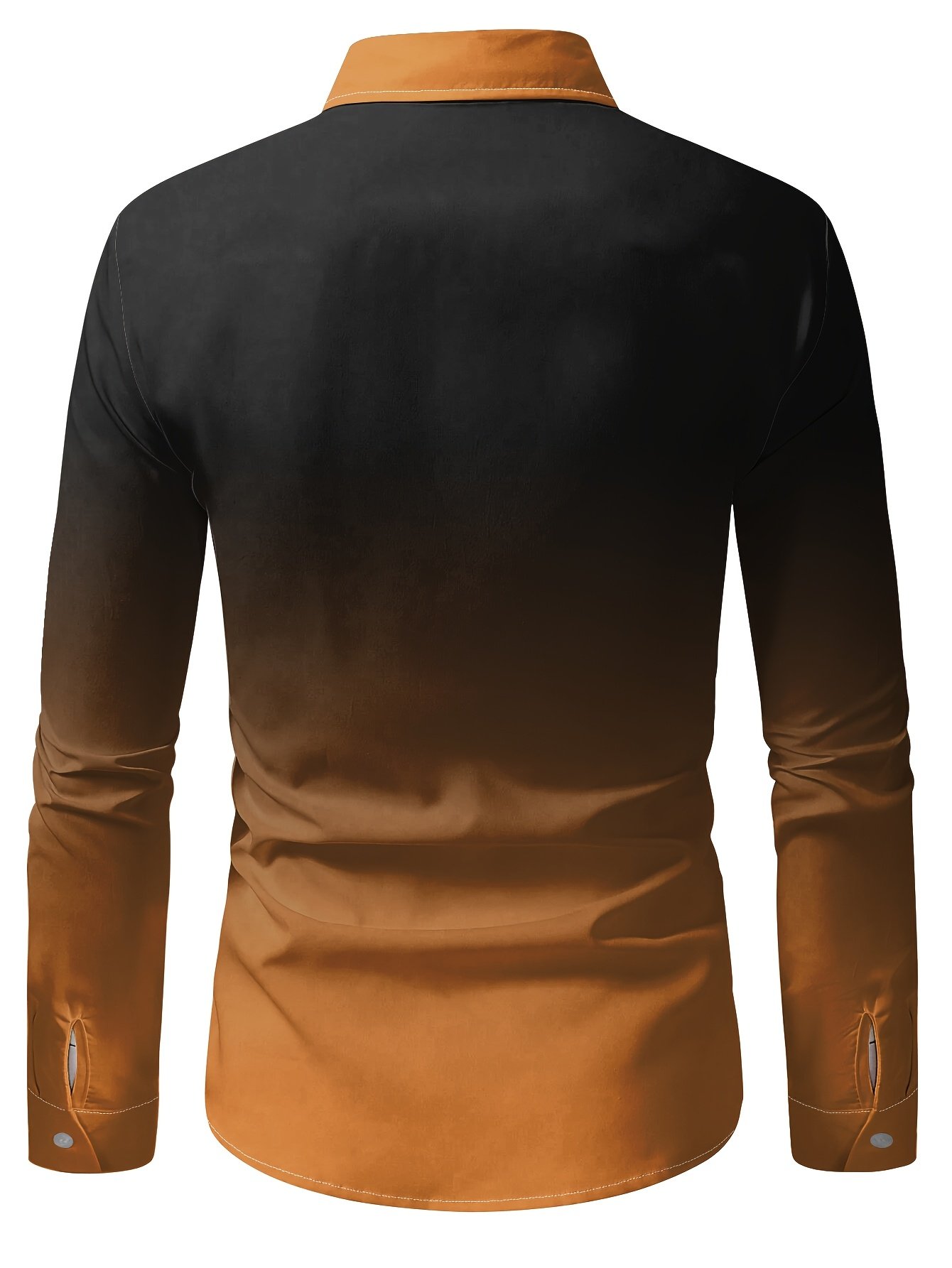 Men'S Stylish Print Shirt, Casual Breathable Long-Sleeve Button-Up with a Collar for Spring And Autumn. - Image 4