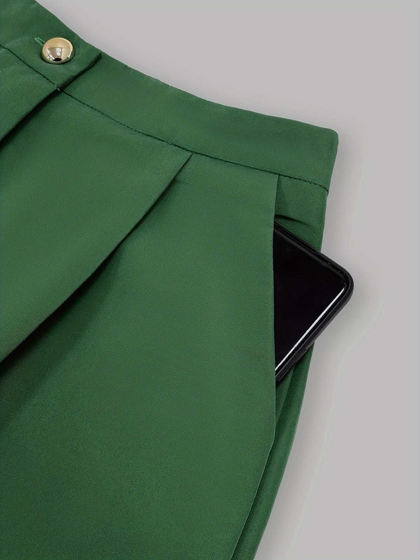 Professional Women'S Suit Set - Elegant Long Sleeve Blazer & Pants with Pockets, Solid Color, All-Season Office Attire, Business Casual Outfit, |elegant Suit|pocketed Pants, Suit For Women, Suit For Women Elegant, Suit For Women Elegant Classy - Image 5