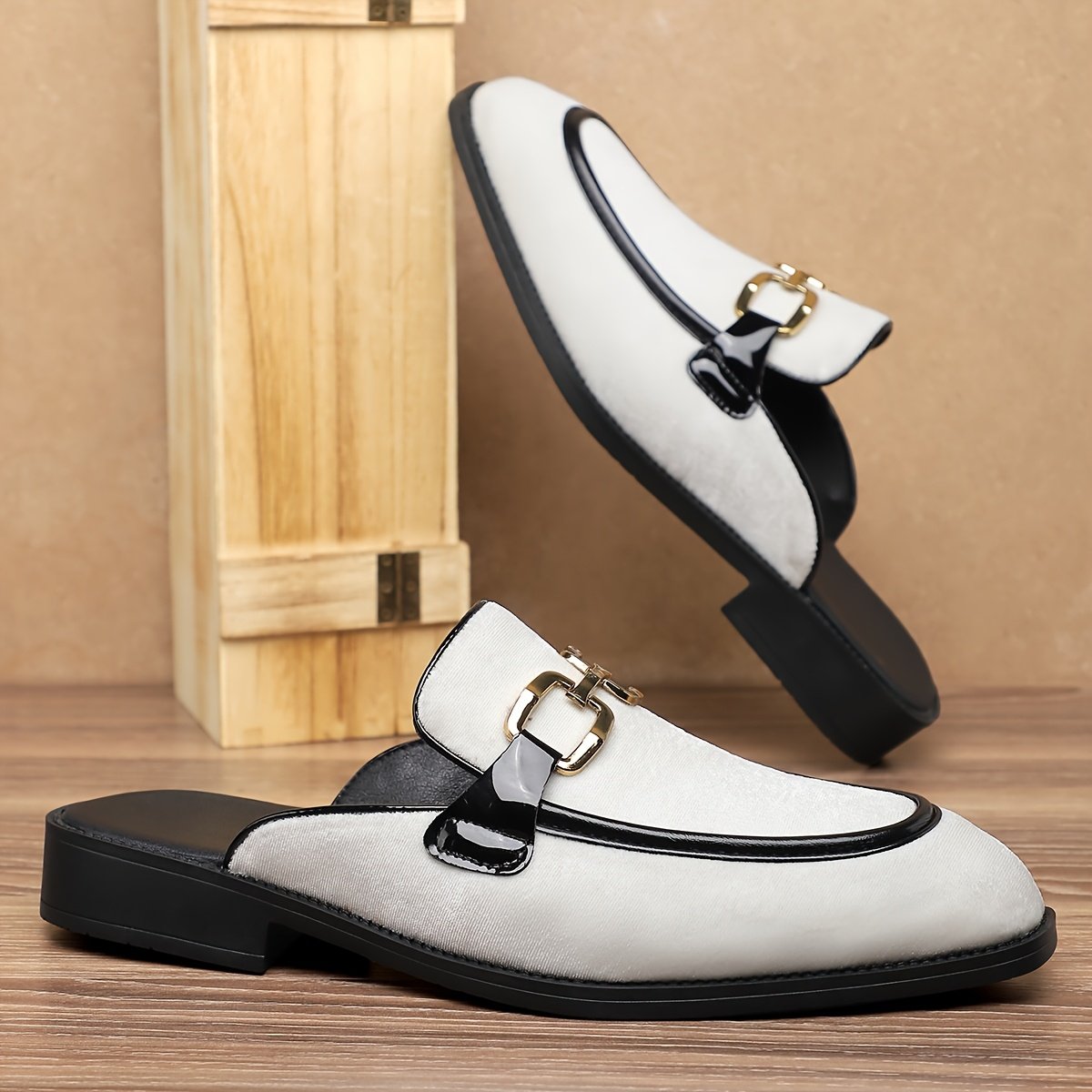 QRLQRL Men'S Slip-On Loafers - Casual & Comfortable Slip-On Shoes with Rubber Sole, Faux Upper, and Lining, Perfect for Casual Attire, Gifts, and Everyday Comfort, Casual Footwear | Stylish Loafers | Rubber Sole Shoes - Image 10