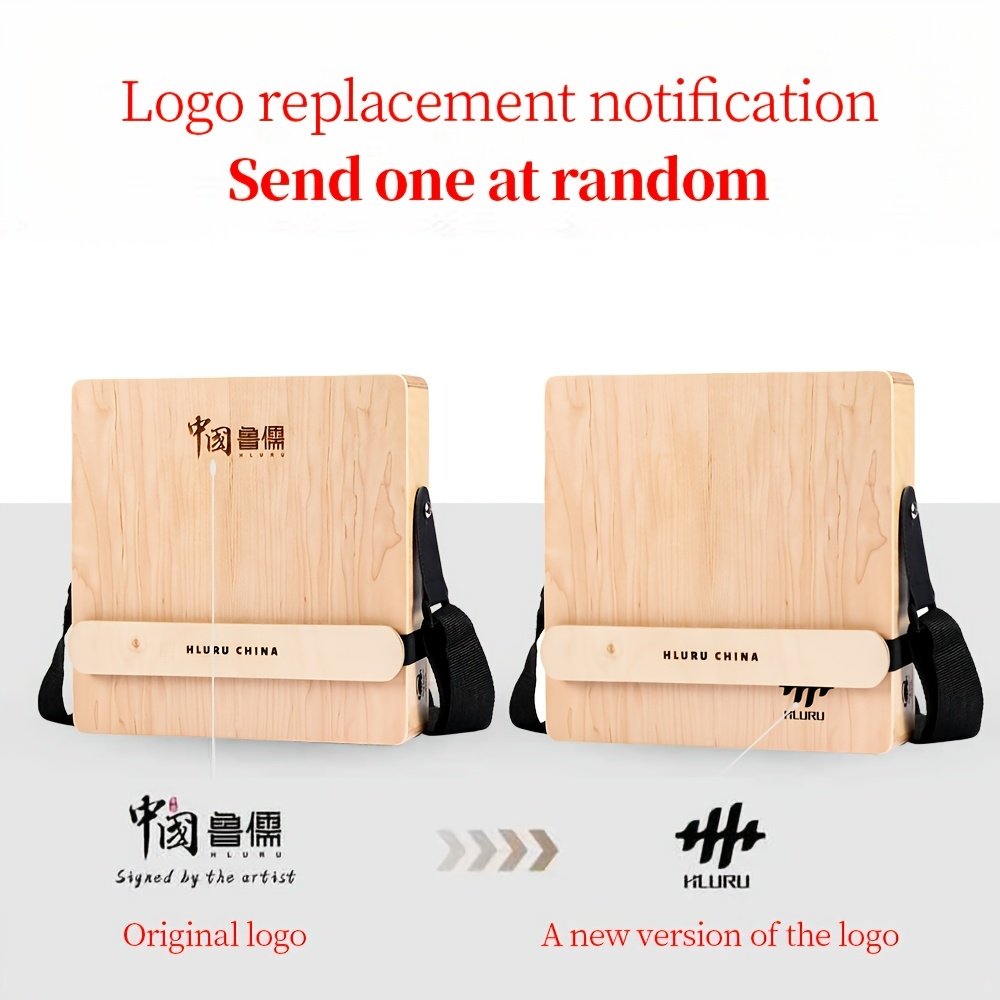 Hluru Travel Cajon Drum - Versatile Hand Percussion for Blues, Jazz & More - Durable Wooden Box with Snare Strings - Image 2