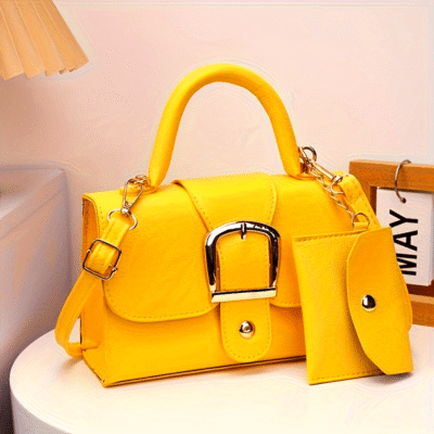 Women’s -like Handbag – Mini Square Crossbody Purse with Closure, Golden-Tone Hardware, Turquoise Blue, Orange, Pink, White, Black, Yellow – Compact Everyday & Formal Events Bag – PU Material with Lining – Chic & Versatile for Casual or Formal Outfits – Modern Women’s Fashion Bag with Golden-Tone Hardware & Closure – Available 6 Vibrant Colors, Nylon Handbags for Women, Shoulder Bags for Women Elegant Classy, Womens Shoulder Bag with Buckles, Bags for Women Designer,