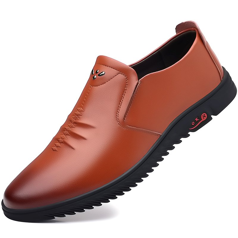 Classic Comfort Men's Shoes & Boots, Dual-Purpose for Work and Commute, Suitable for 11 Occasions, Slip-Resistant Lightweight Classic Office Casual Wear - Image 6