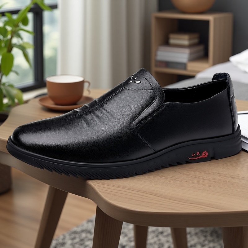 Classic Comfort Men's Shoes & Boots, Dual-Purpose for Work and Commute, Suitable for 11 Occasions, Slip-Resistant Lightweight Classic Office Casual Wear - Image 9
