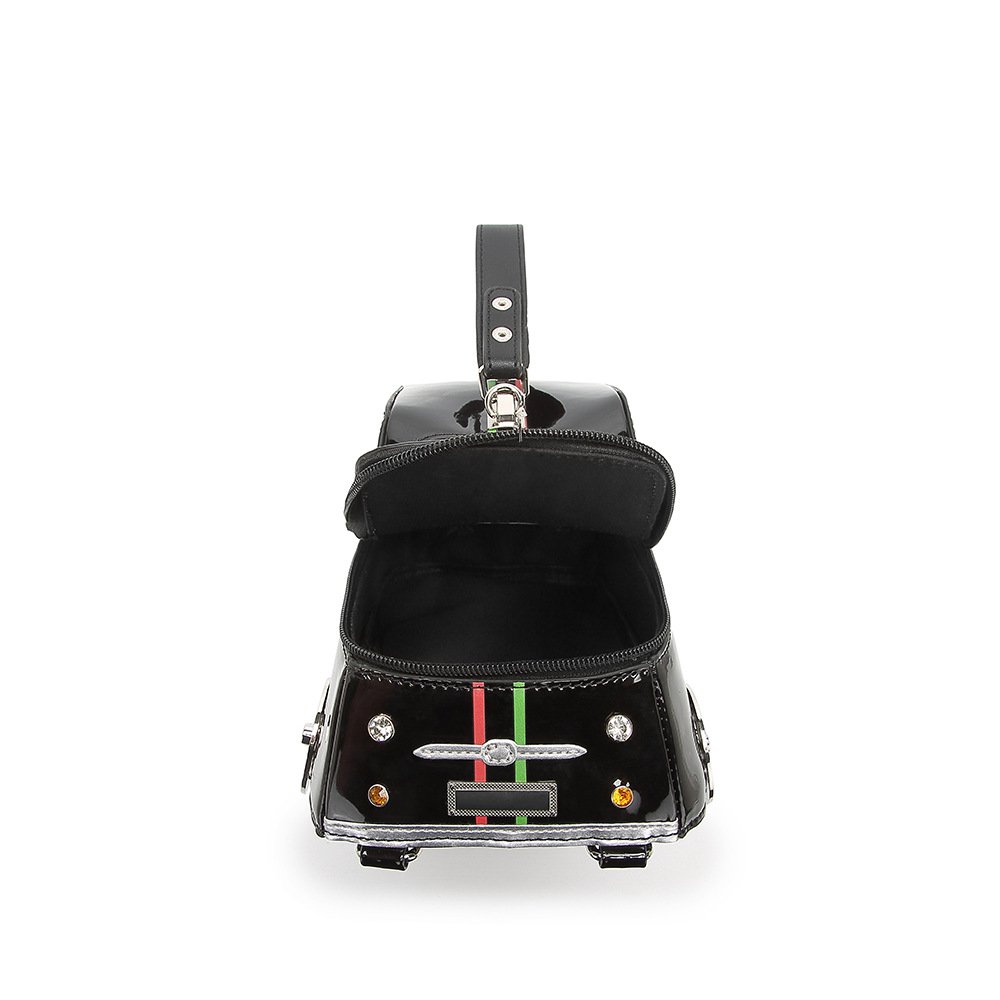 Women's 3D Mini Car-Shaped Handbag - Cute Purse with Adjustable Crossbody/Shoulder Strap, Golden-Tone Door Handle & Realistic Headlights - Pink/Golden/Black (-Like) Bag for Daily Use, Parties, - Stylish Gift Idea - Image 2