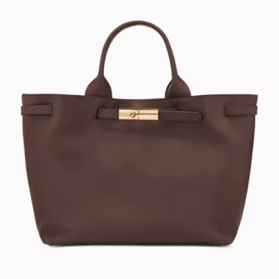 Dark brown hand bag