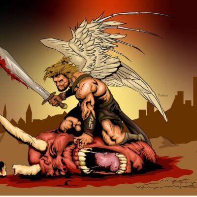 The victory against evil