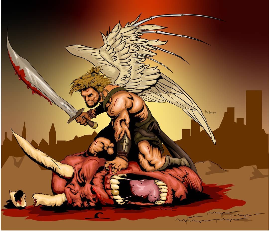 The victory against evil