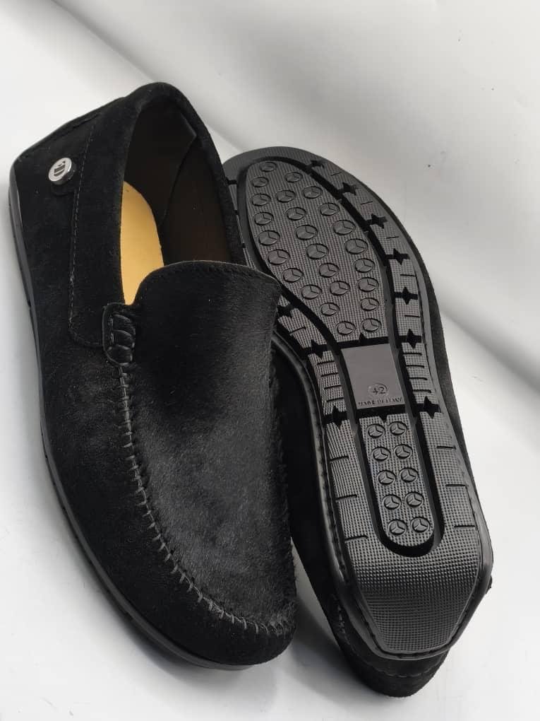 Premium Men's Leather Slides