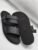 Premium Men’s Leather Slides