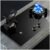 2-Burner Gas Stove with Flip-Top Design, 7.2KW High Fire, Black Tempered Glass, Cast Iron Grate, Home Kitchen Use, Flameout Protection, Natural Gas (NG)