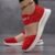 Women’s Slip-On Sneakers – Breathable Lightweight Shoes with Non-Slip Phylon Sole, Slip-On Design for Gym, Running, Everyday – Red/, Multi-Color Options (EU 35-44 / US Women’s 3-9) – All-Season Casual Sneakers, Ladies Sneakers, Mary Jane Style, Breathable Material
