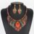 Ethnic Style Necklace and Earrings Colorful Braided Beaded Bohemian Jewelry Set with Zinc Alloy, Random Patterns & Colors for Party Wear