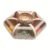 1pc Lotus Flower Shaped Snack Box with Lid, One-Key Open Creative Transparent Press Type Candy Dish, Food Storage Containers for Nuts, Snacks, Dry Fruits, Polypropylene Material, Food Contact Safe, Ideal for Living Room, Outdoor Picnics
