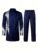 Men’S Casual Long-Sleeve Two-Piece Suit – Mid-Length Top & Trousers, Button Detail, Loose Fit, All-Season Wear, Traditional Cultural Attire, Formal & Everyday Outfits
