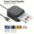 USB2.0 Smart Card Reader+ NFC 2-in-1 IC Card Reader